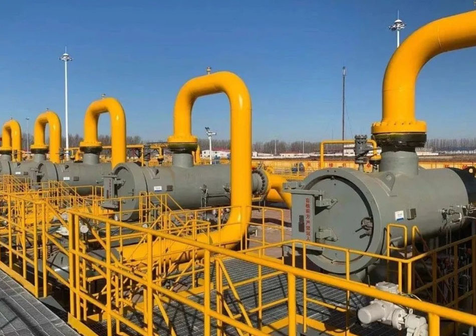 Gaspipelineprojekt Ost zwischen China und Russland